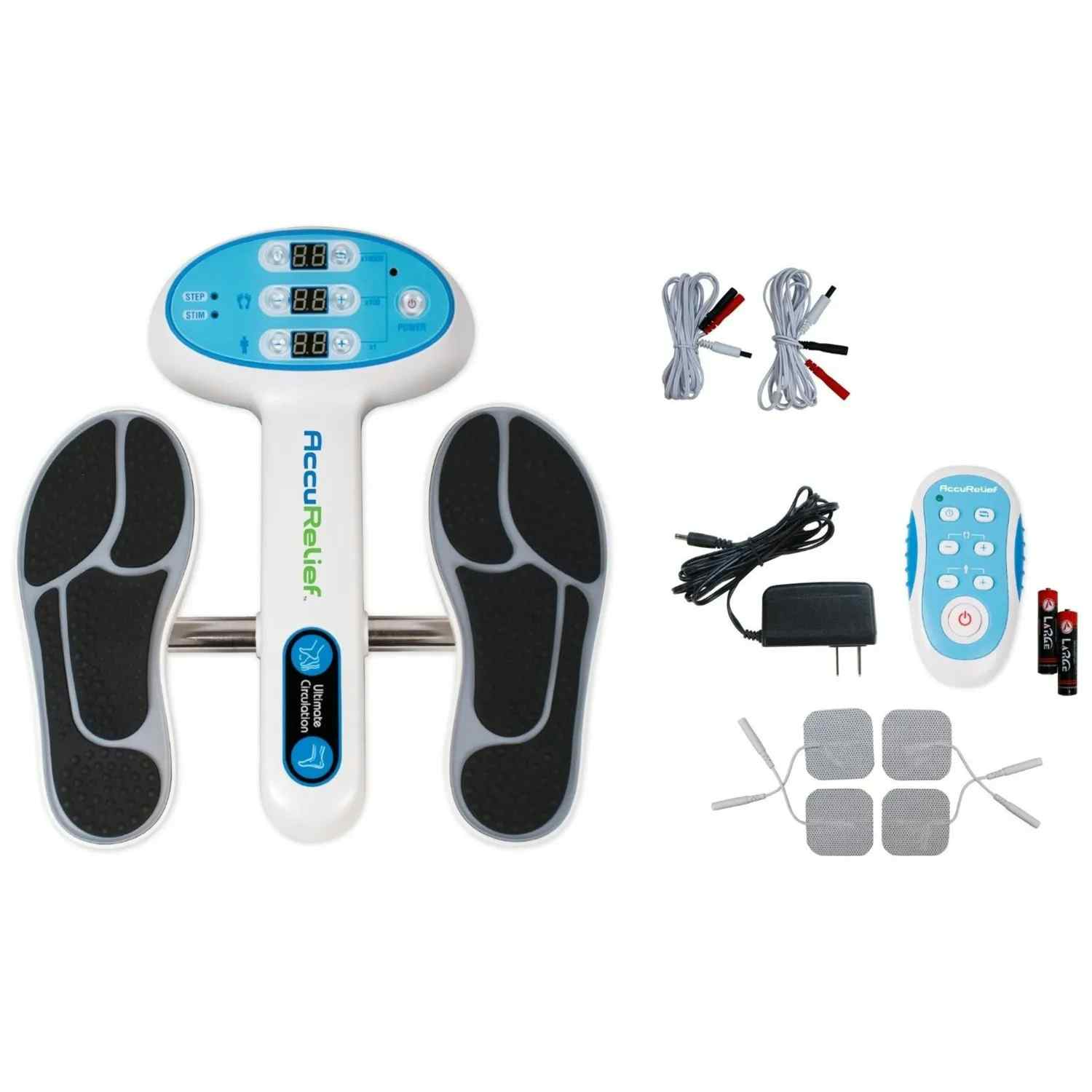 AccuRelief Ultimate Foot Circulator with Remote Control, includes