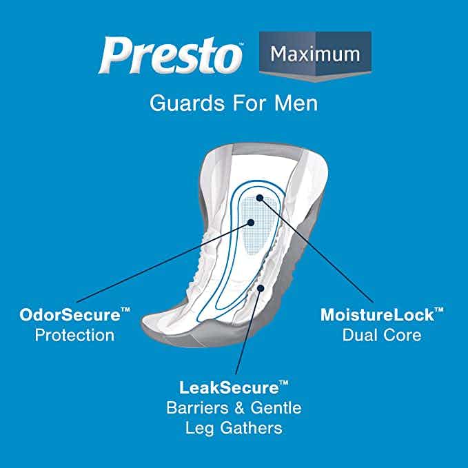 Presto Maximum Guards for Men