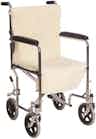 Essential Medical Supply Sheepette Wheelchair Back & Seat Cover, D3005, 1 Each