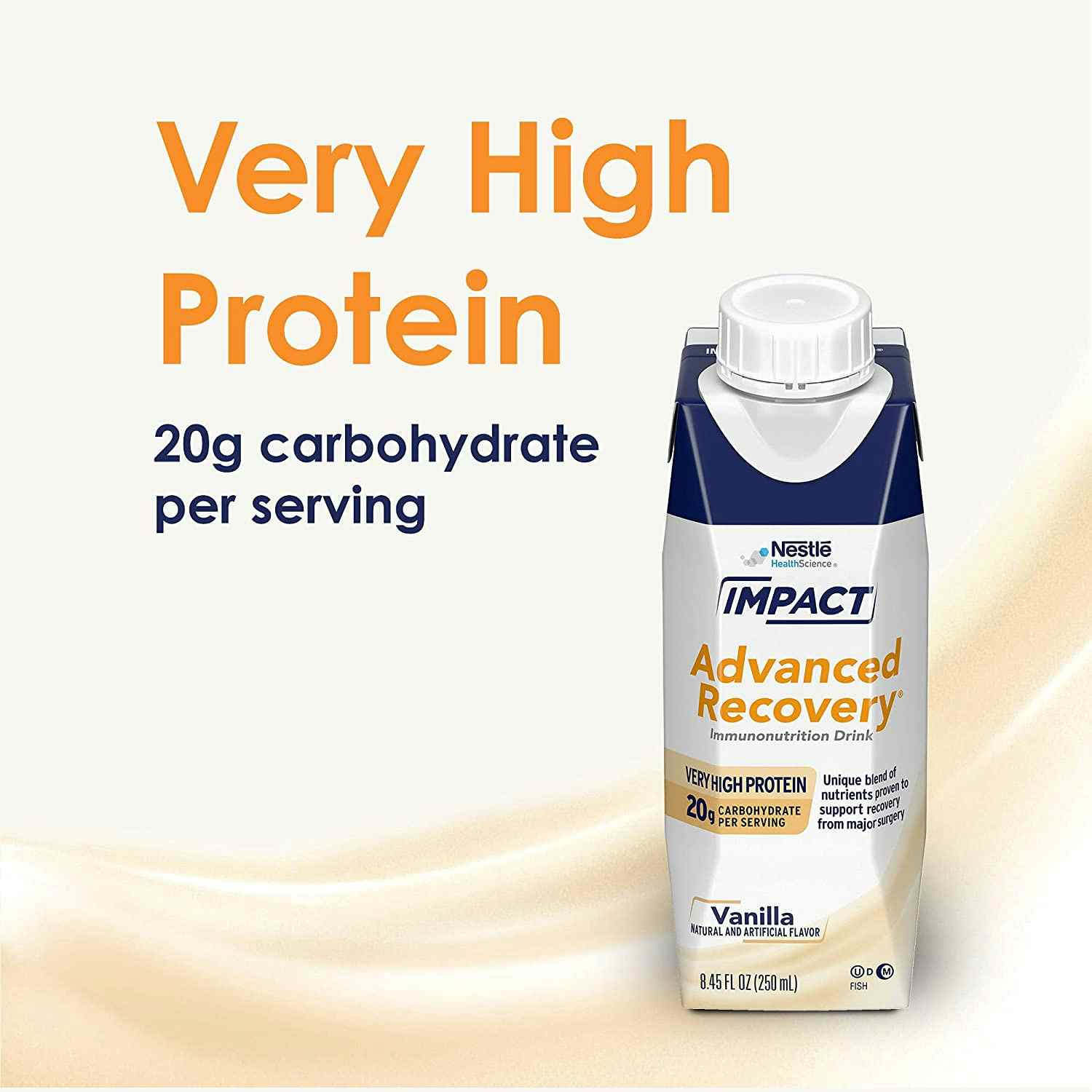 Nestle Impact Advanced Recovery Immunonutrition Drink, Vanilla