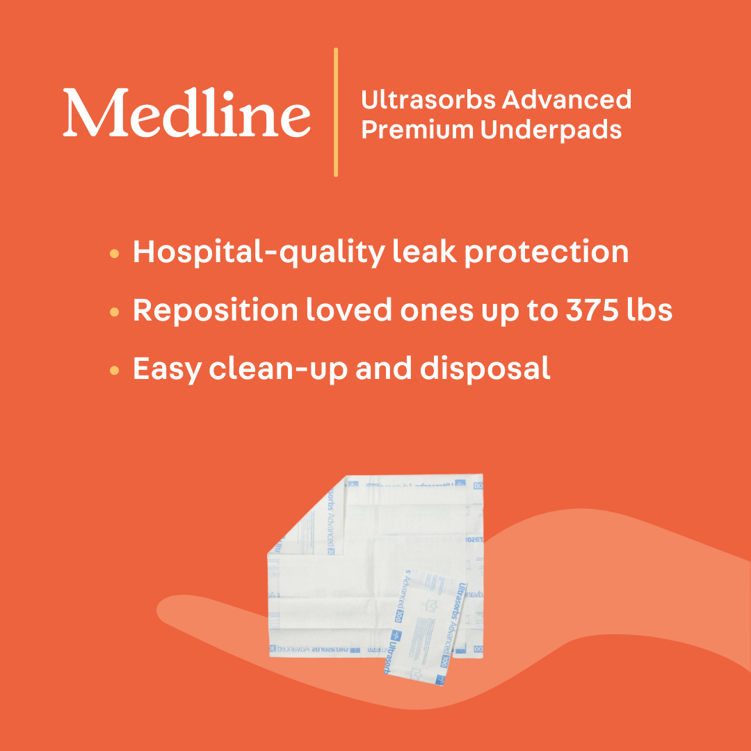 Medline Ultrasorbs Advanced Premium Underpads