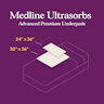 Medline Ultrasorbs Advanced Premium Underpads