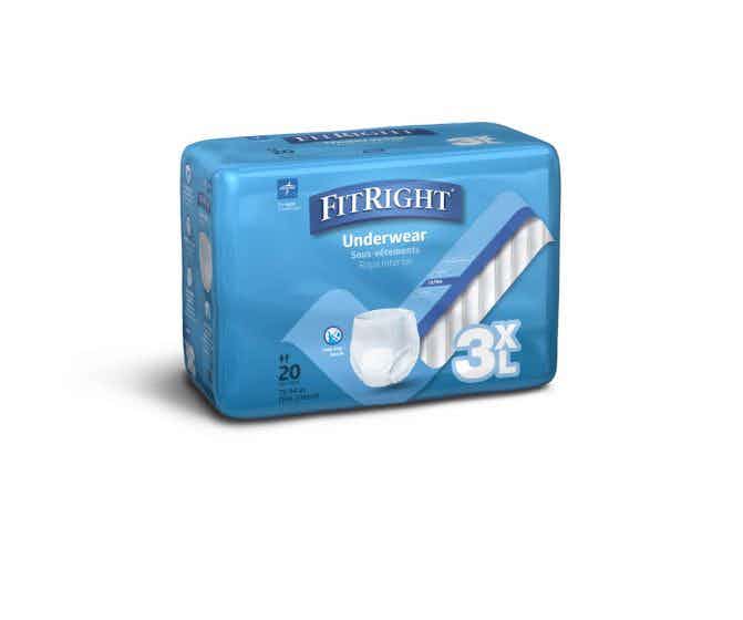 FitRight Protective Underwear, Heavy Absorbency
