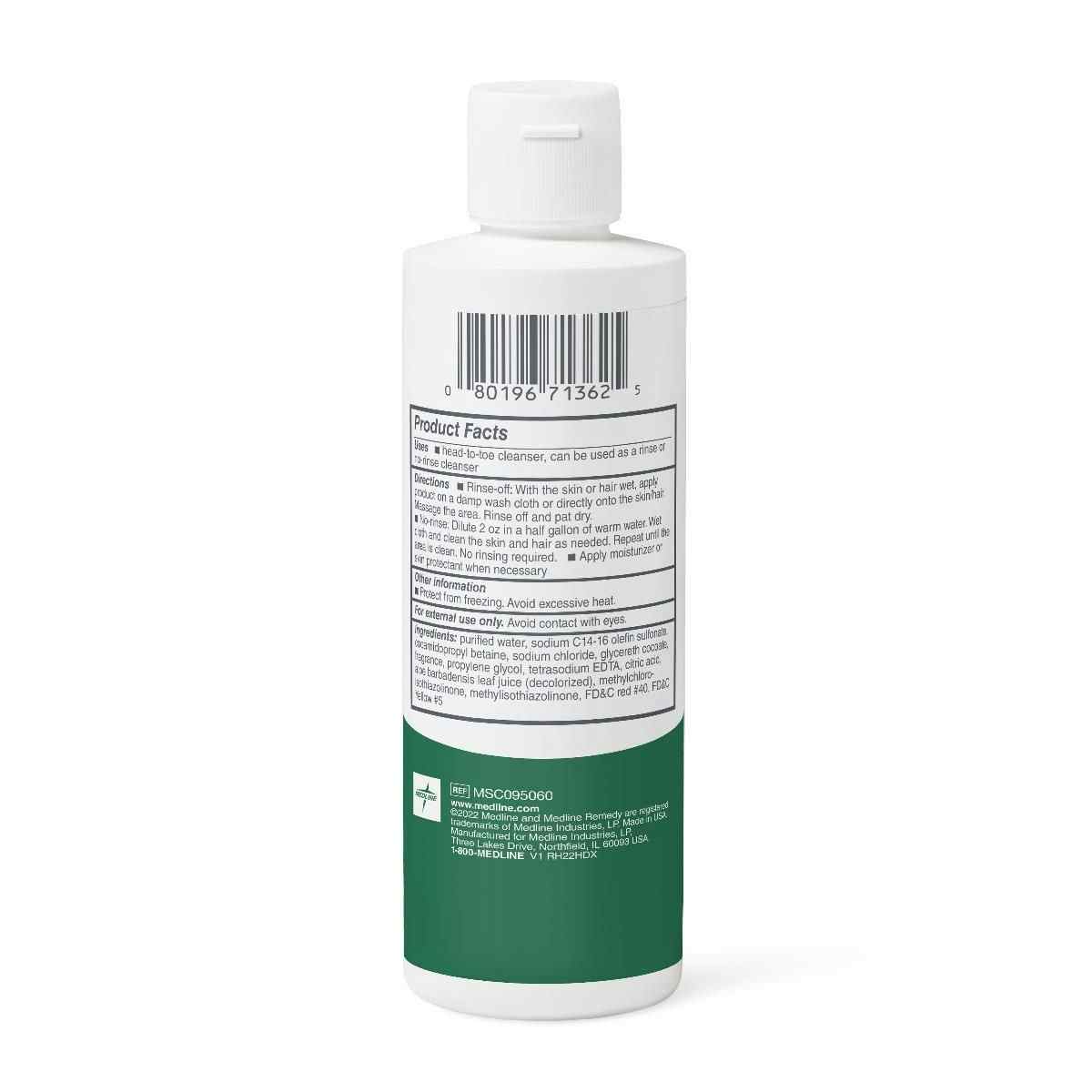 Medline Remedy Essentials Shampoo & Body Wash, Kiwi Mango Scented