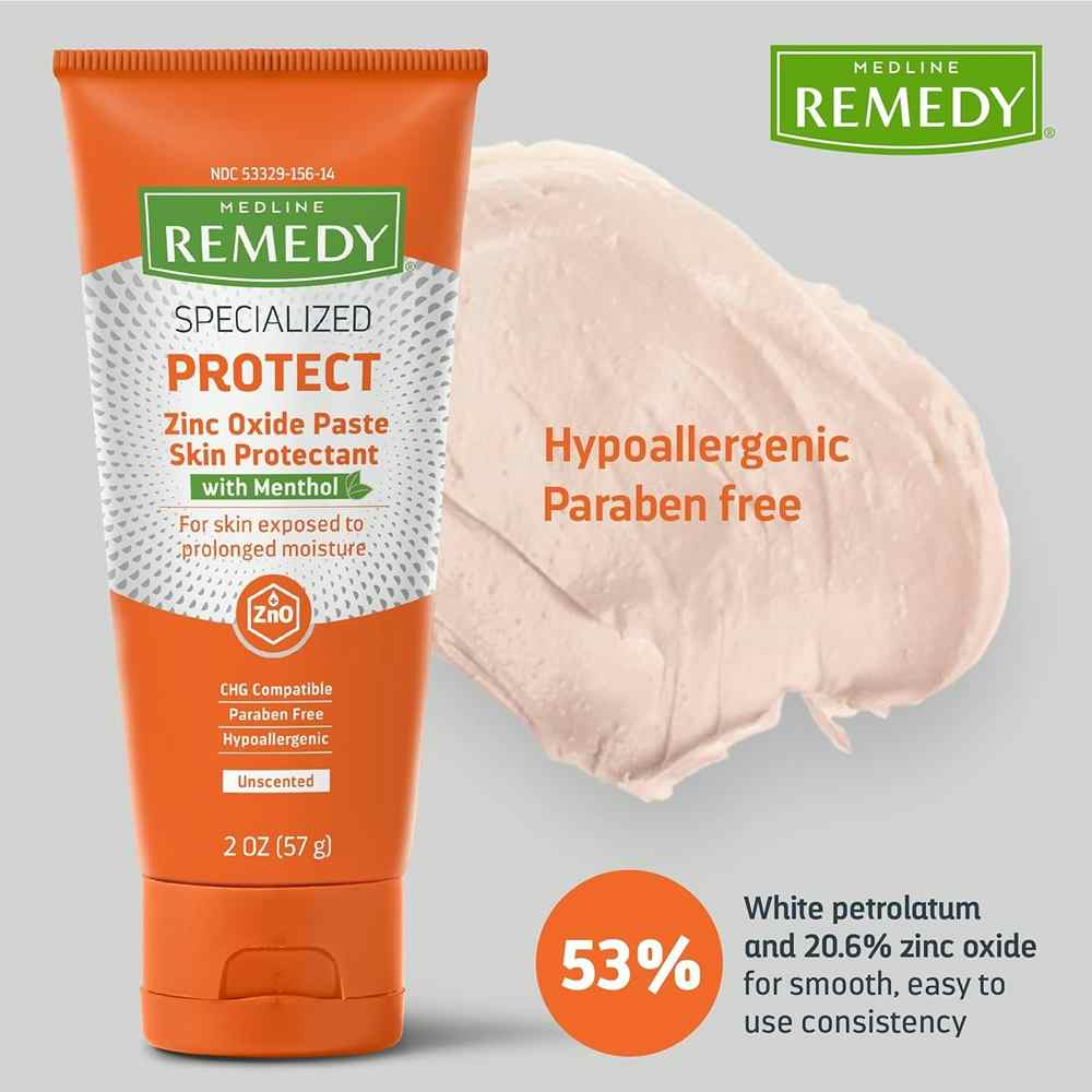 Medline Remedy with Phytoplex Intensive Skin Therapy Calazime Skin Protectant