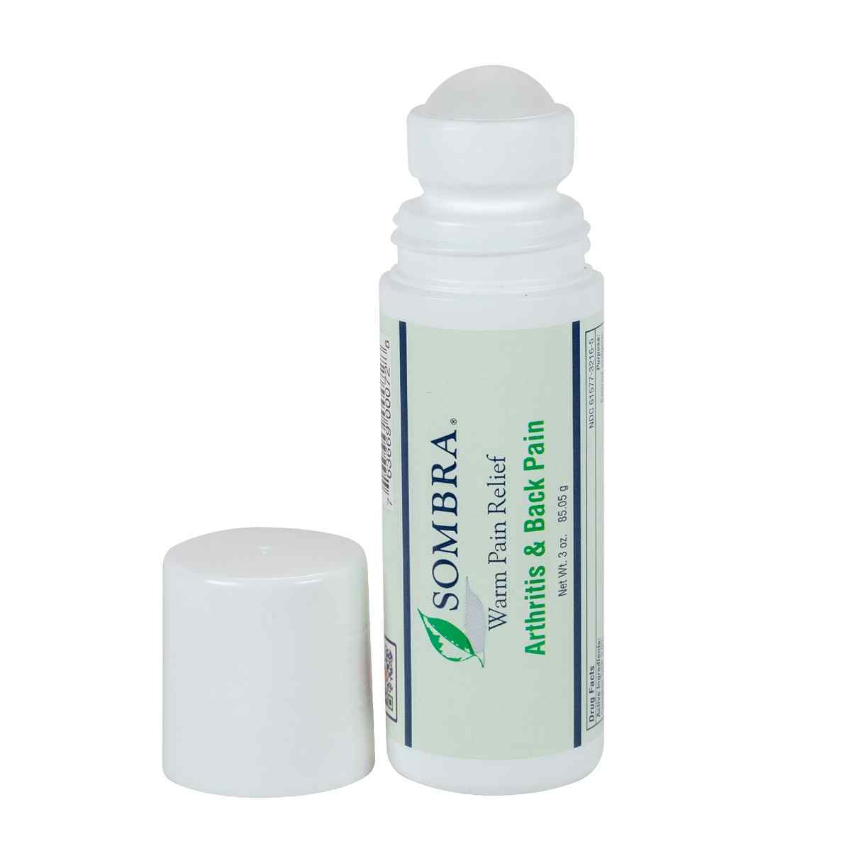 Sombra Warm Pain Relief, SC072, 3 oz. Roll-On - 1 Each