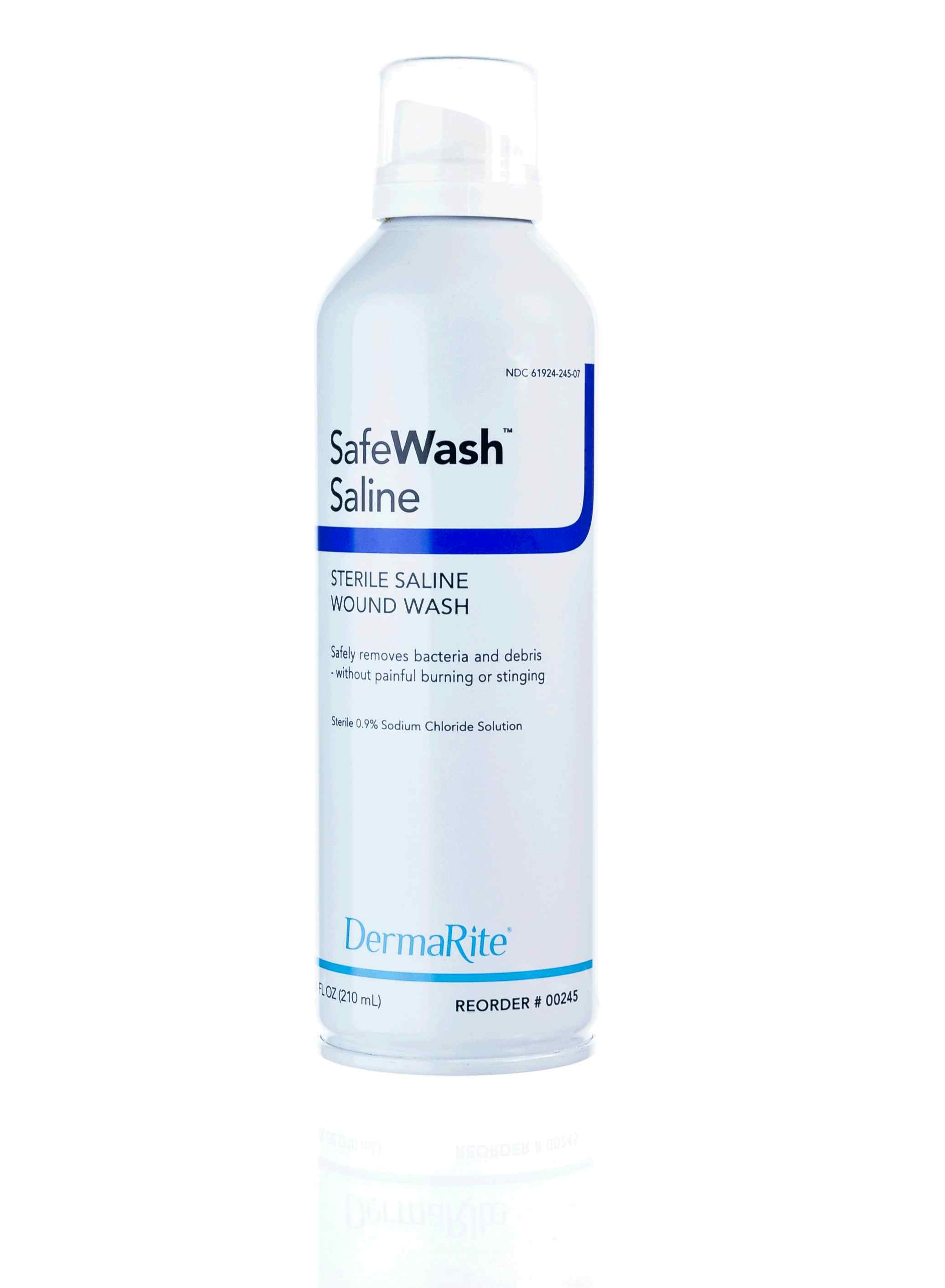 SafeWash Sterile Saline Wound Wash, 7.1 oz. Spray Can , 00245, 1 Each