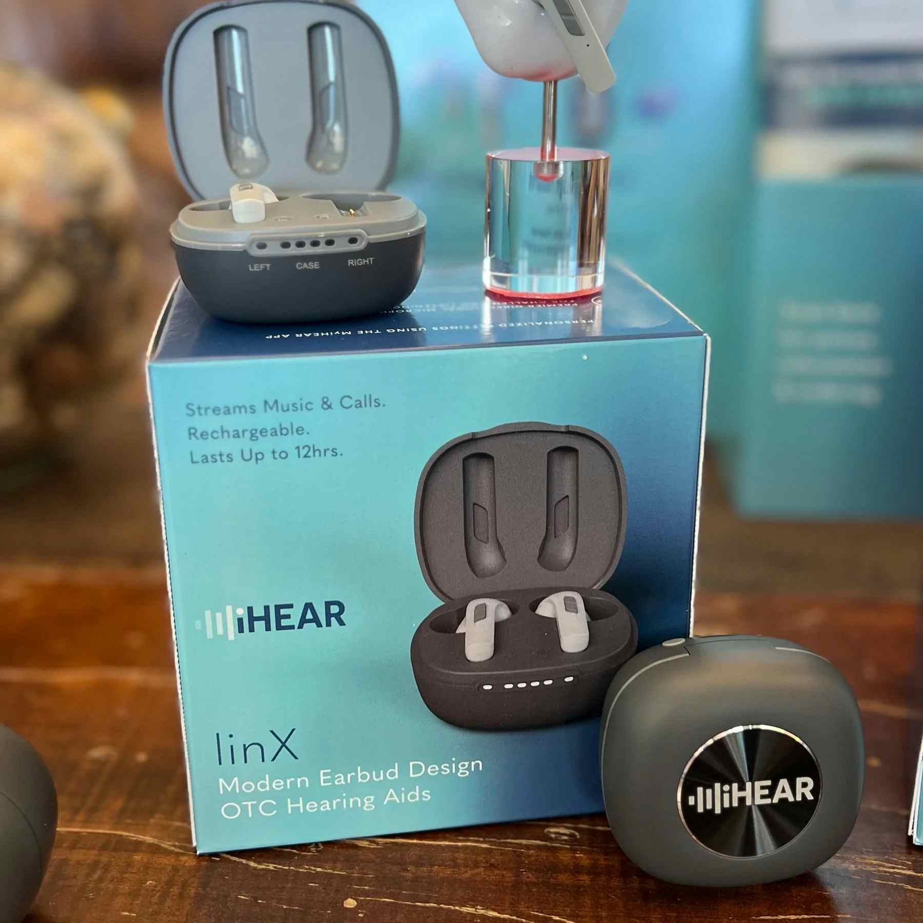 iHear linX Modern Earbud OTC Hearing Aids