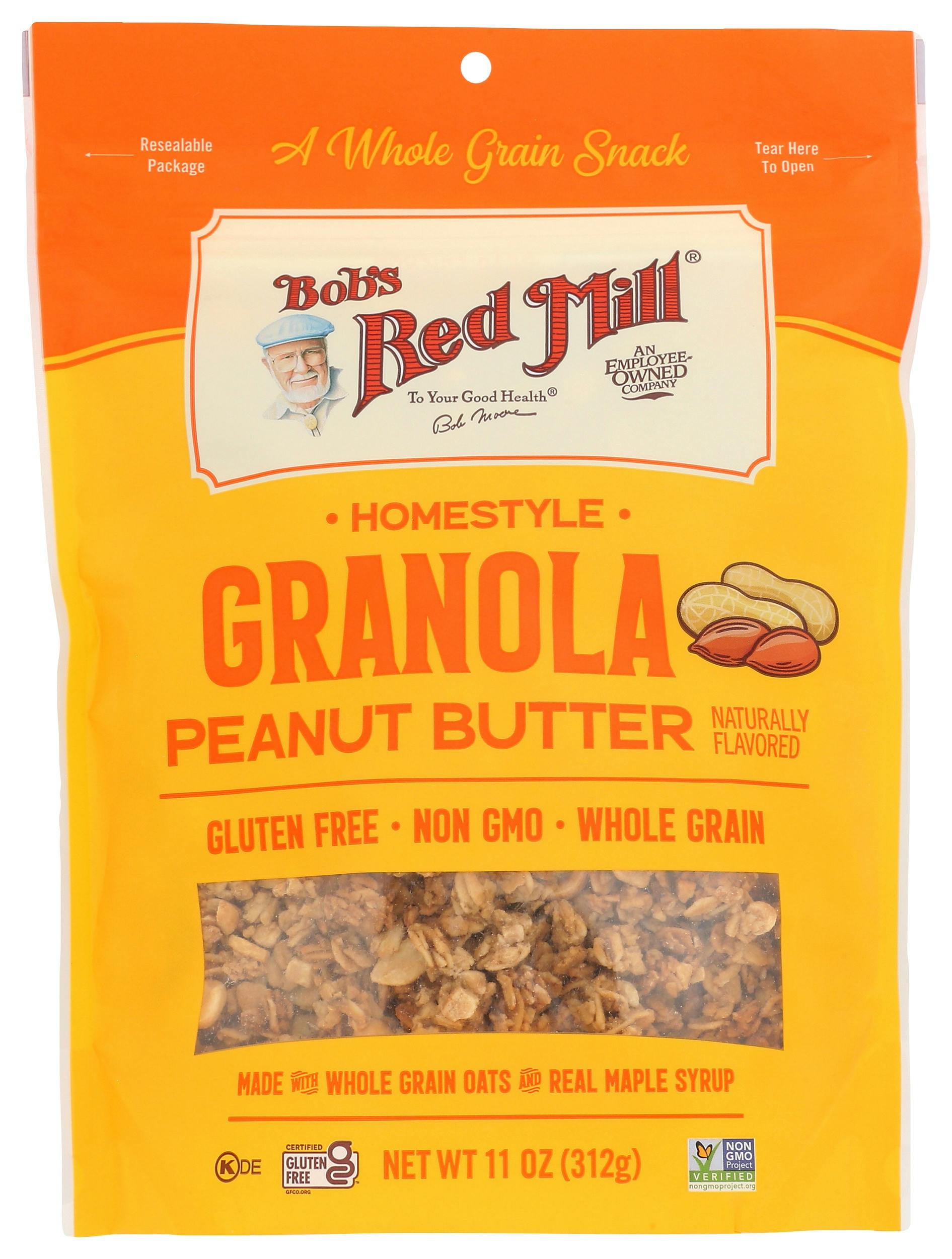 Bob's Red Mill Peanut Butter Homestyle Granola