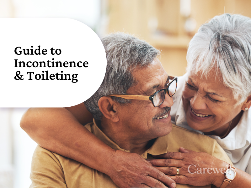 Our Carewell Guide to Incontinence and Toileting is designed to answer the most common incontinence and toileting-related questions and challenges that family caregivers face. Because our Care Team often provides counseling on these topics, we’ve made sure to address some of the most common pain points.